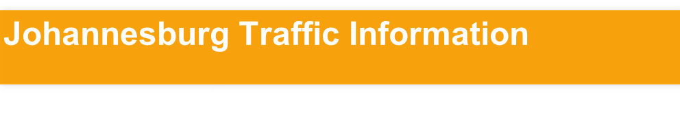 Johannesburg Traffic Information